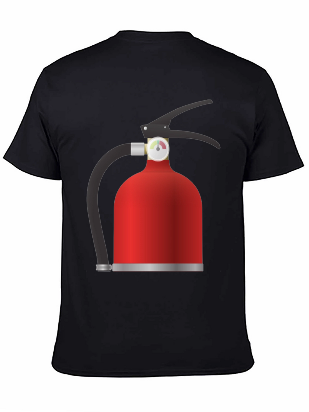Fire Extinguisher Graphic T-Shirt - Safety First!