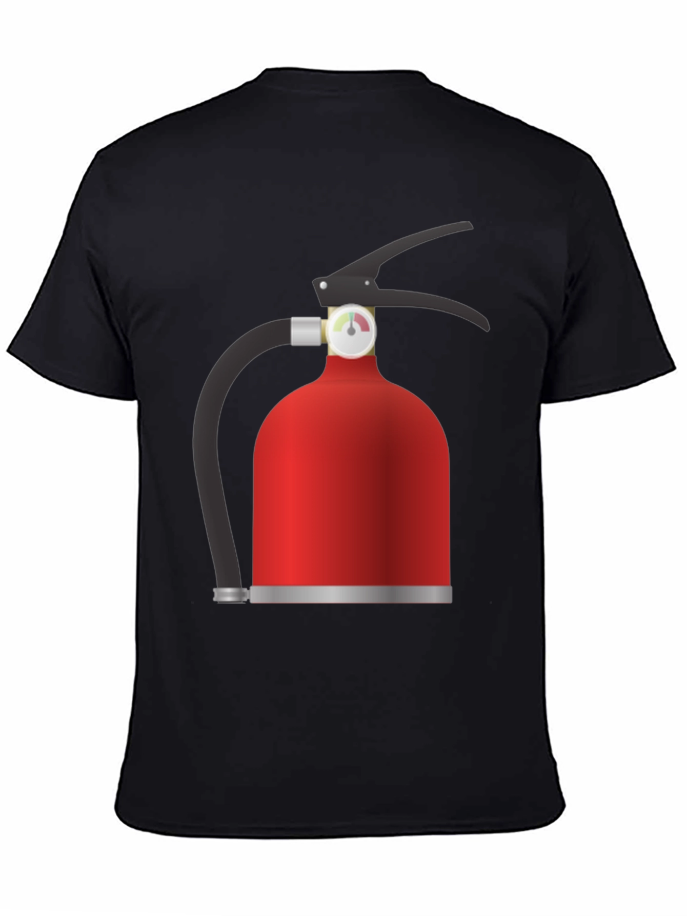 Fire Extinguisher Graphic T-Shirt - Safety First!
