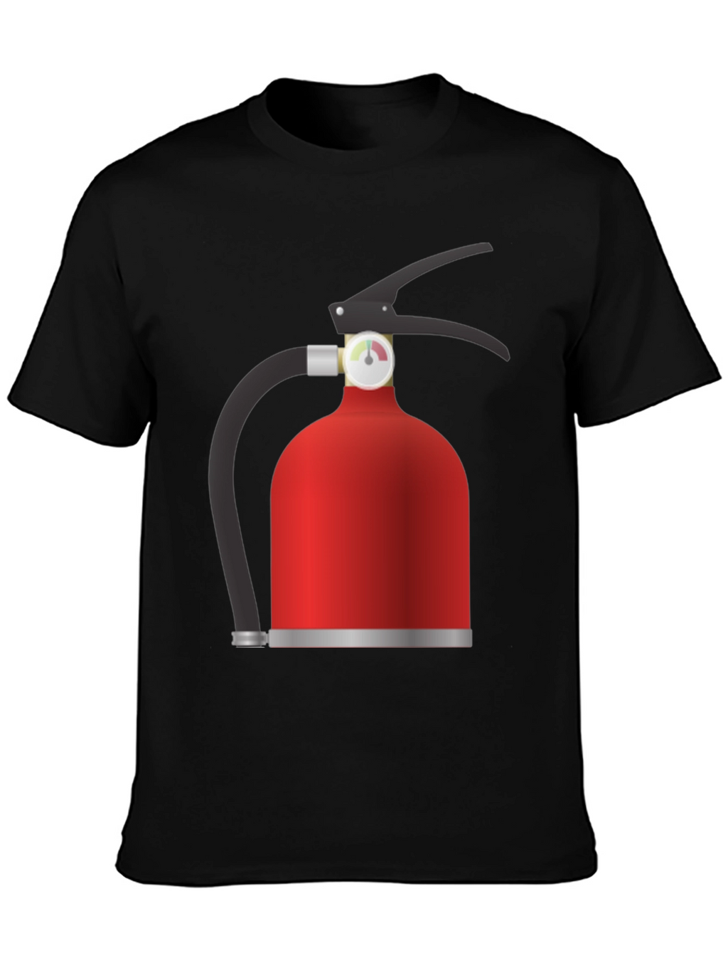 Fire Extinguisher Graphic T-Shirt - Safety First!