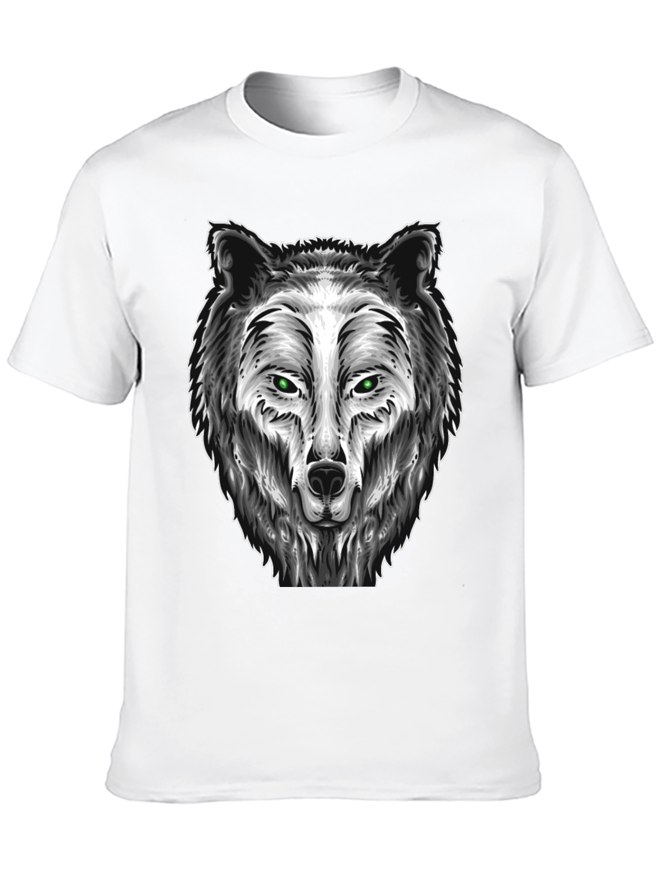 Wolf Graphic Tee - Fierce Animal Design