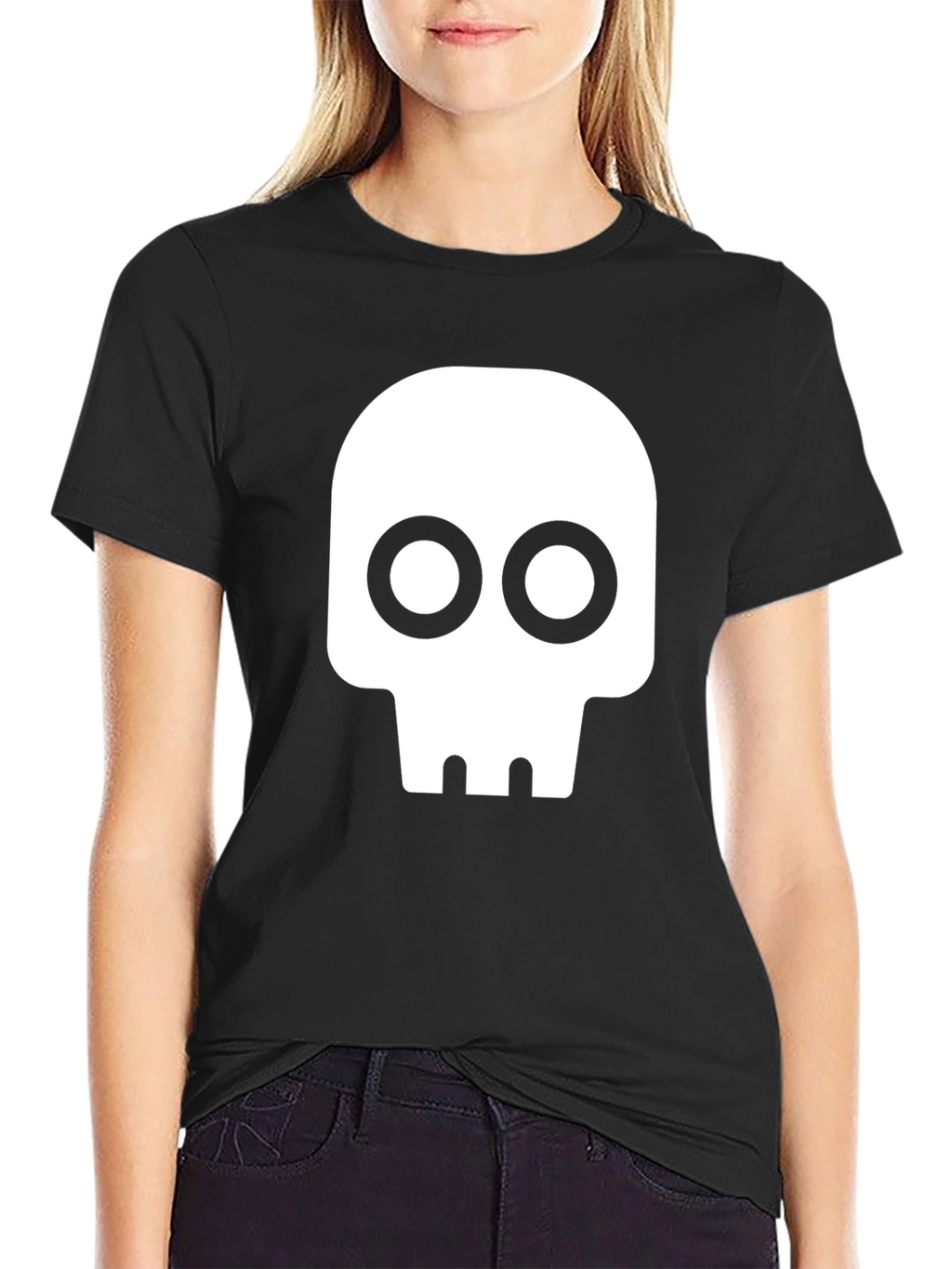 Skull Graphic Black T-Shirt