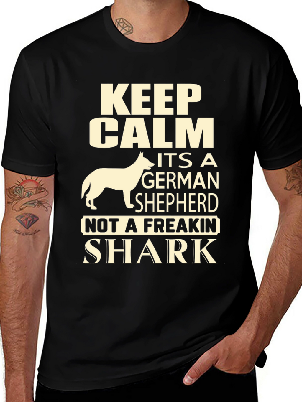 Keep Calm German Shepherd T-Shirt
