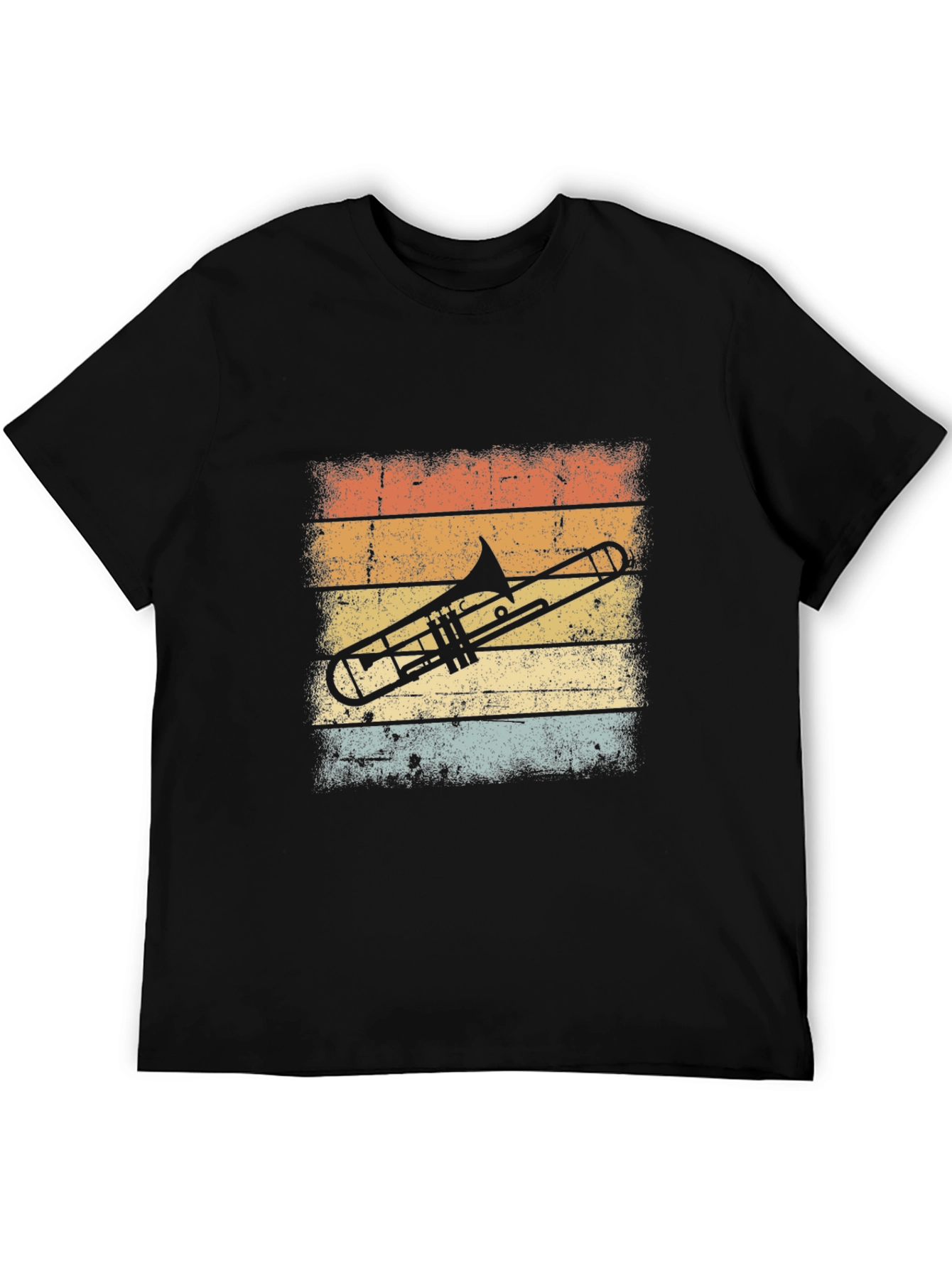 Retro Trombone Graphic Tee