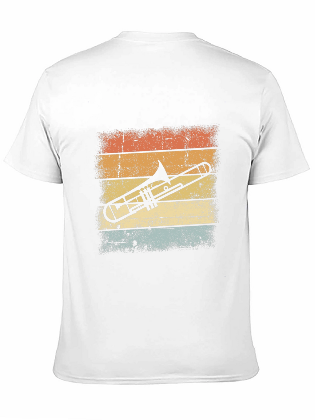Retro Trombone Graphic Tee