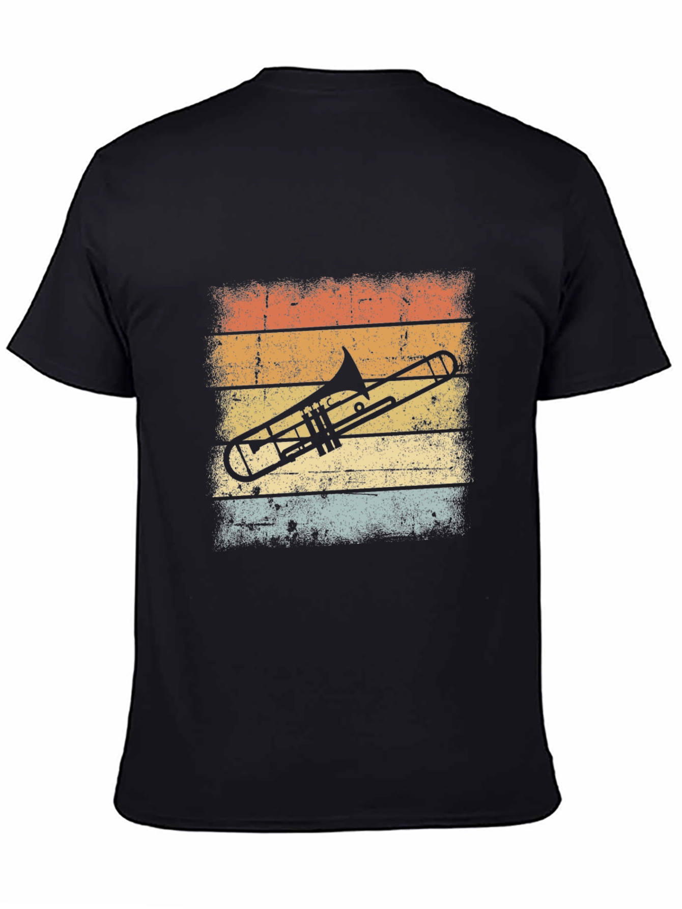 Retro Trombone Graphic Tee