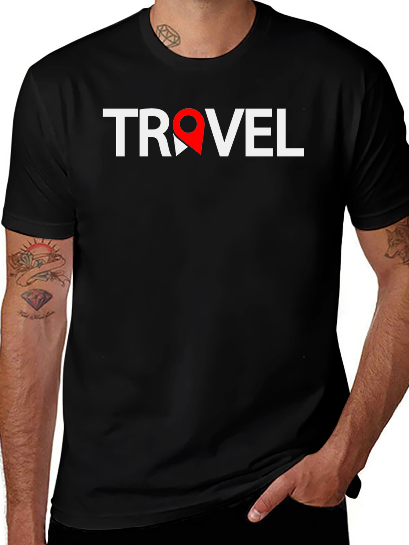 Travel T-Shirt - Map Pointer Adventure Tee