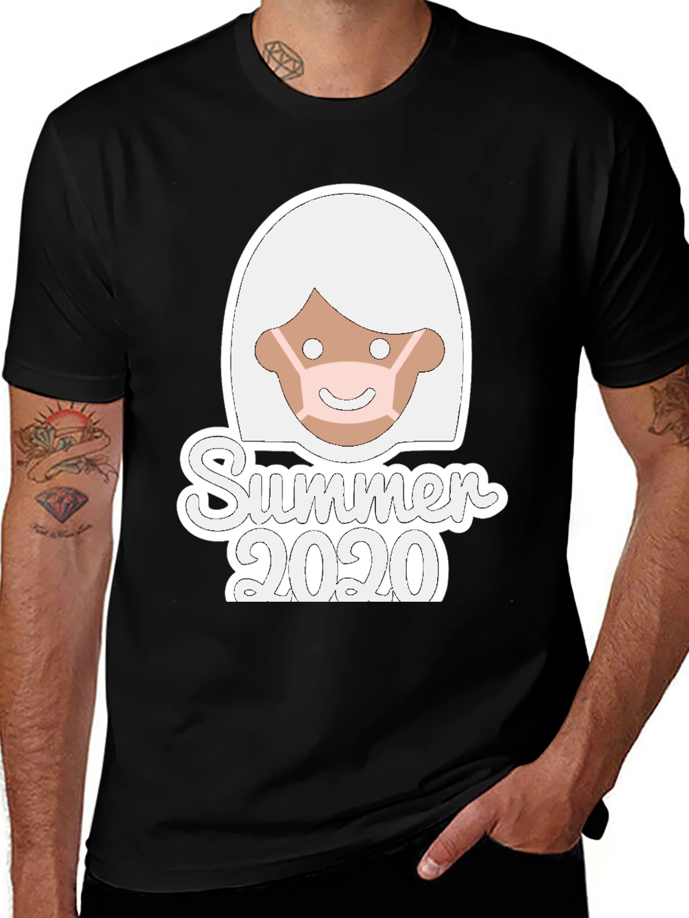 Summer 2020 Face Mask T-Shirt