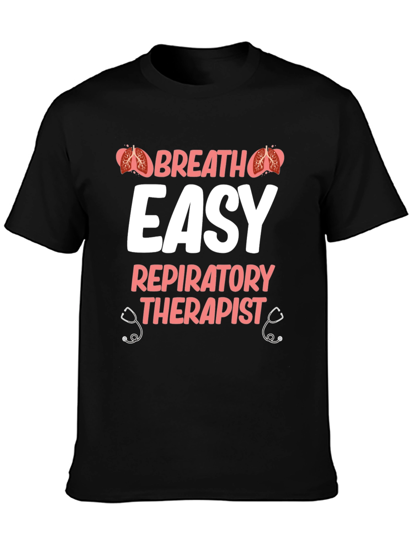 Respiratory Therapist T-Shirt - Breath Easy Tee