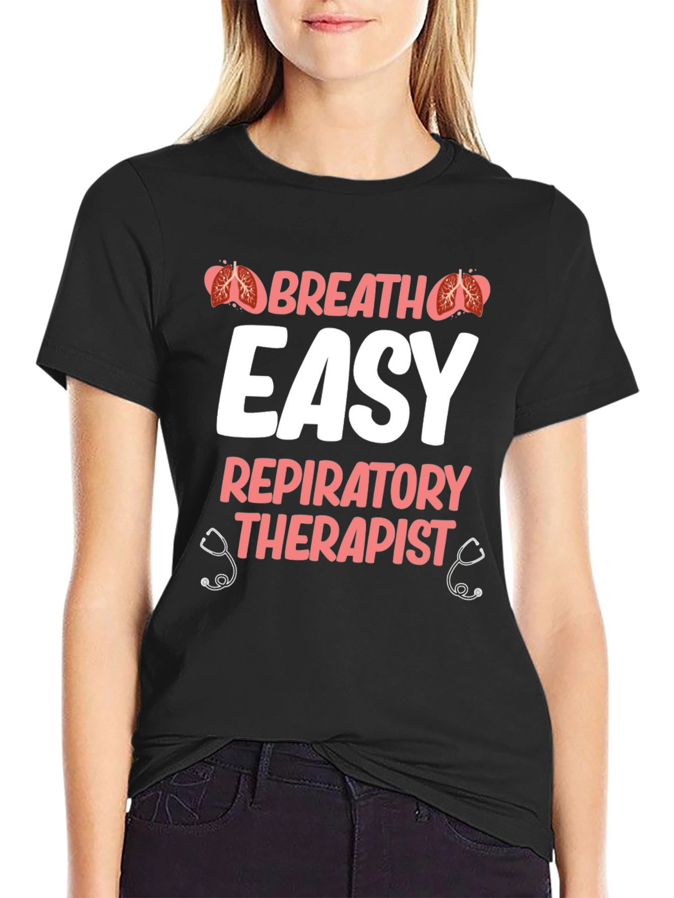 Respiratory Therapist T-Shirt - Breath Easy Tee