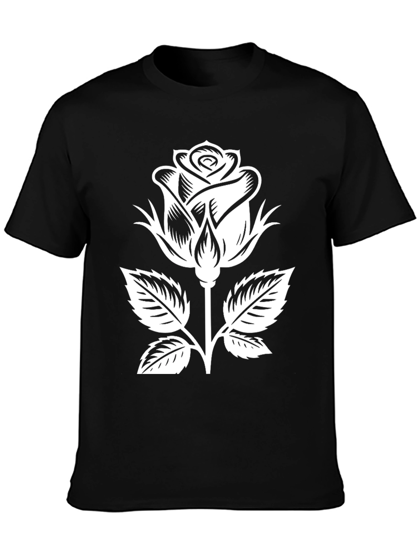 Black Rose Graphic T-Shirt
