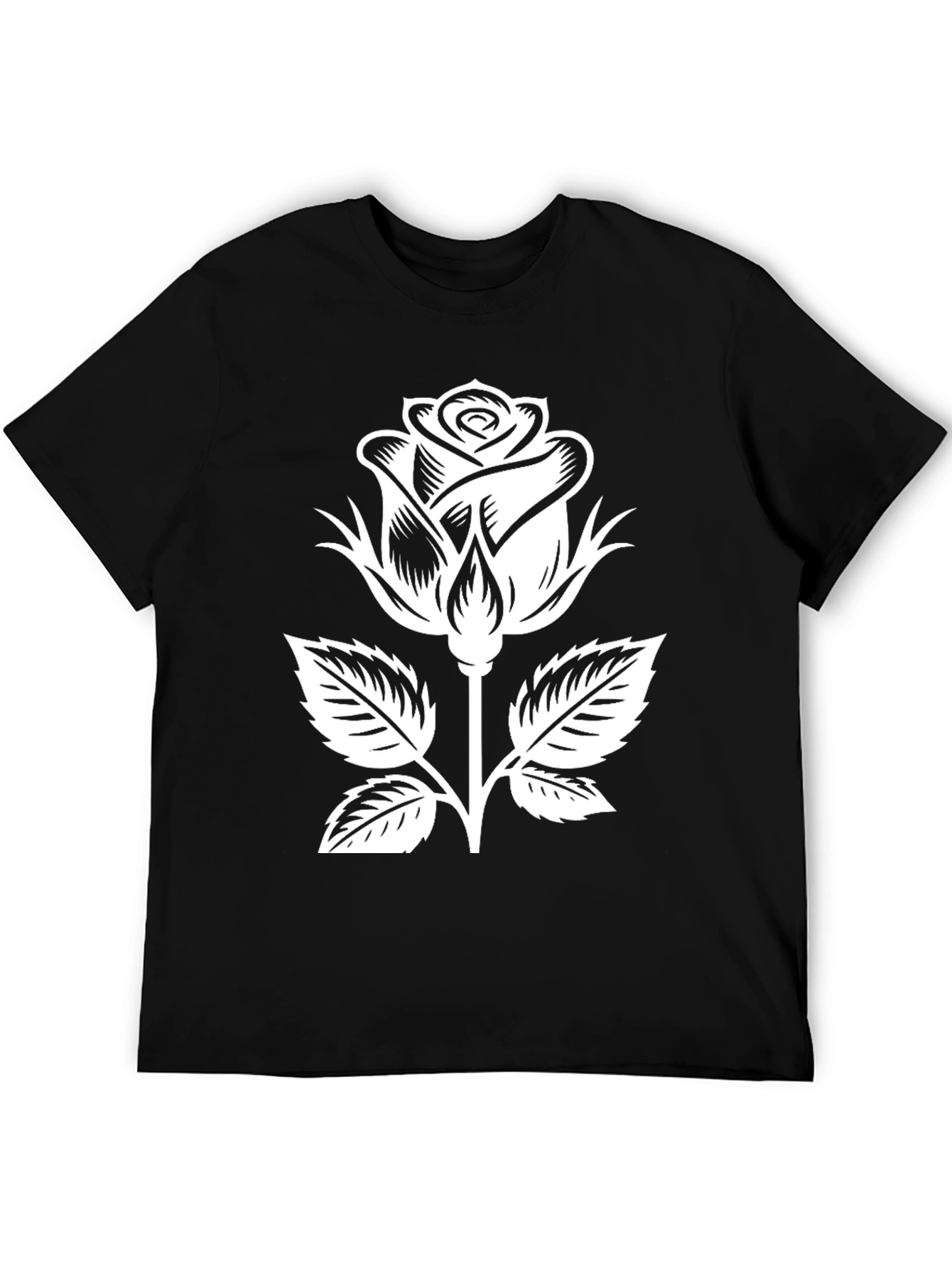 Black Rose Graphic T-Shirt