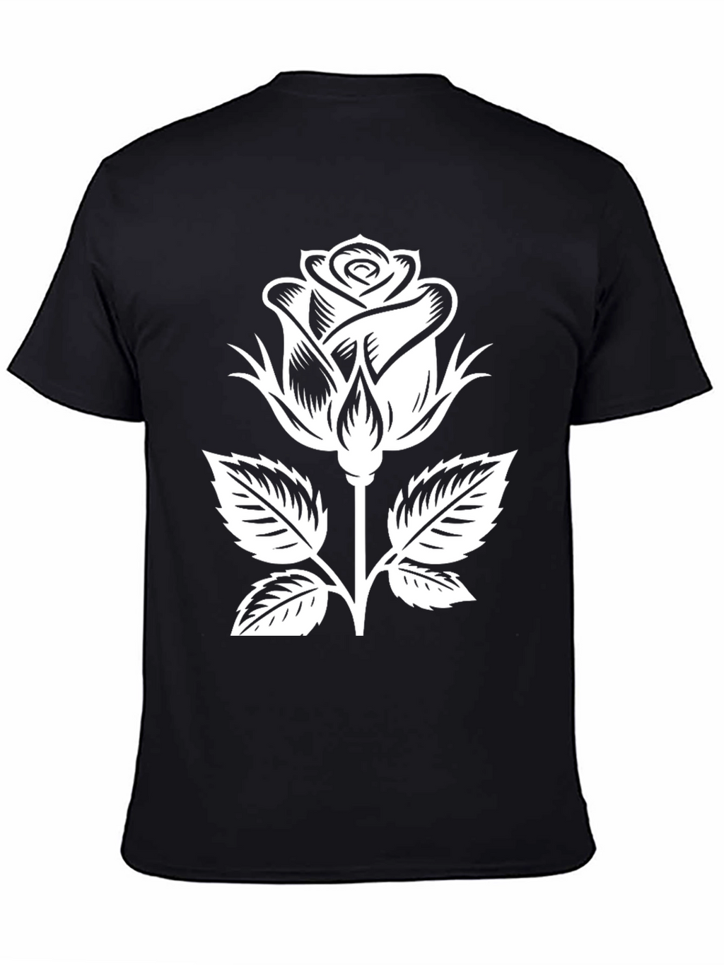 Black Rose Graphic T-Shirt