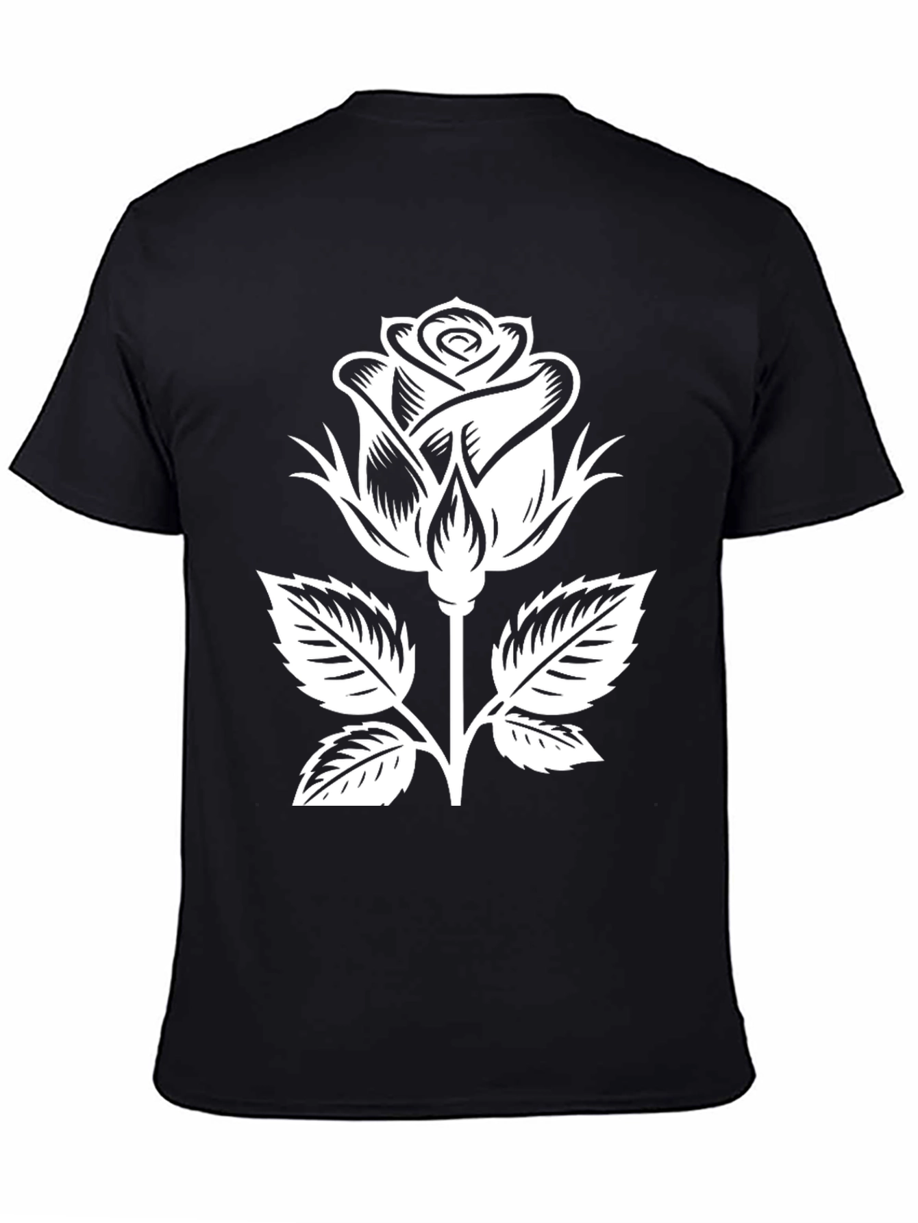 Black Rose Graphic T-Shirt