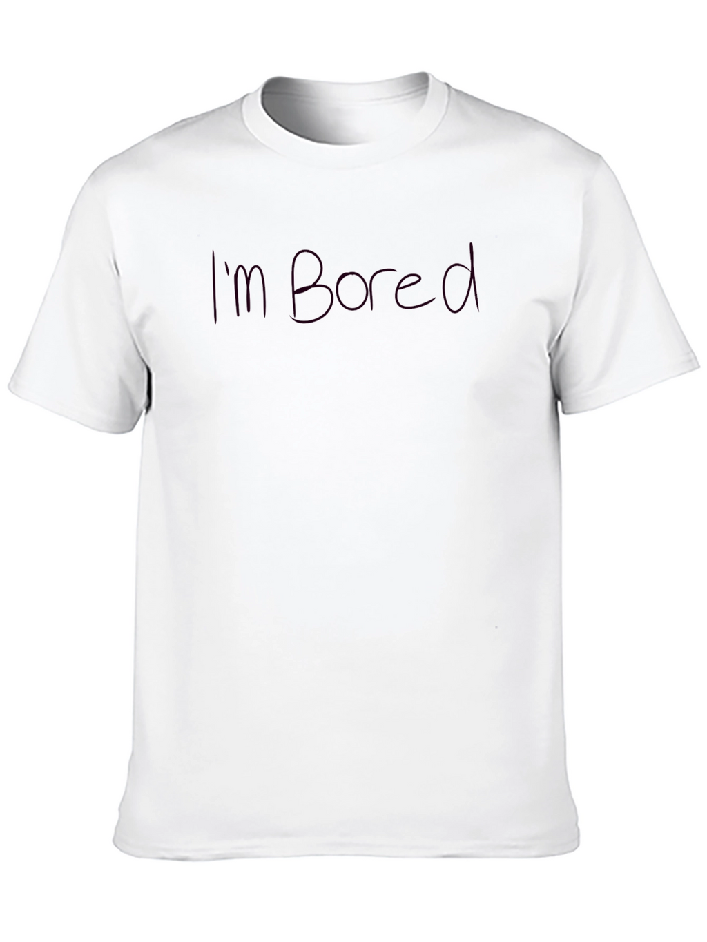 Im Bored Graphic T-Shirt - Mens Casual Wear