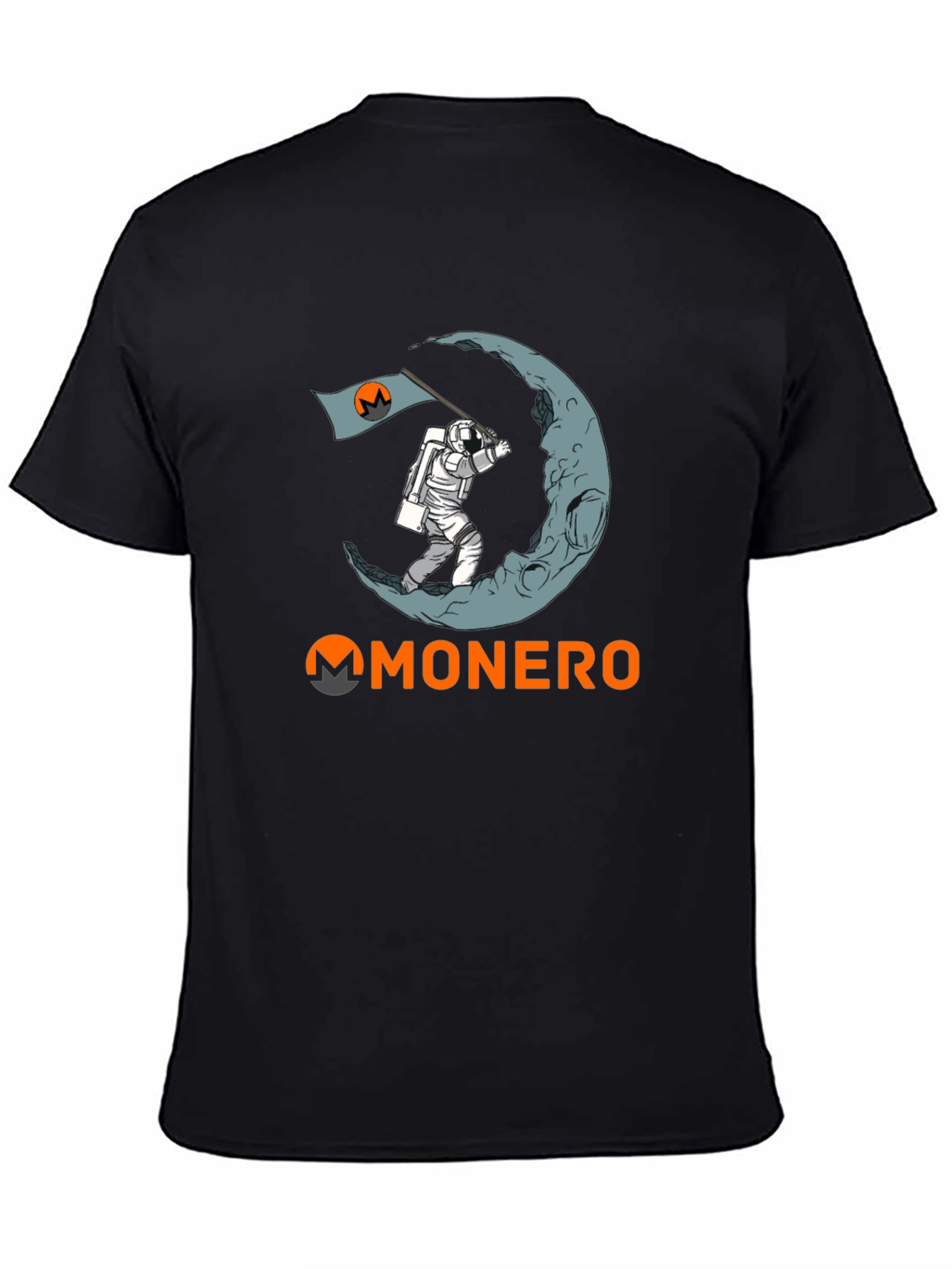 Monero Astronaut T-Shirt - To the Moon!
