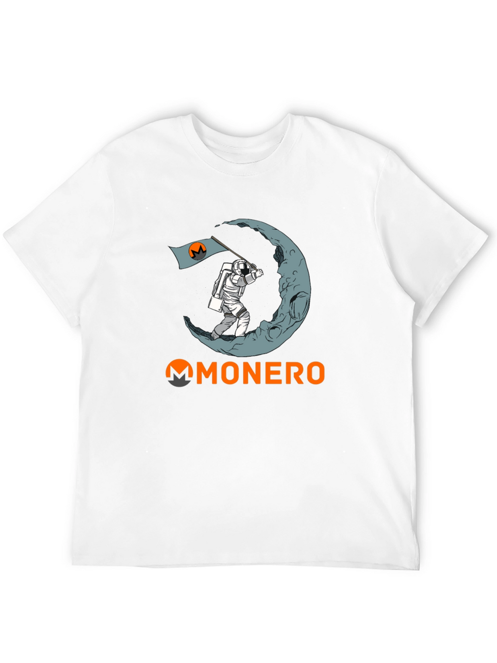 Monero Astronaut T-Shirt - To the Moon!