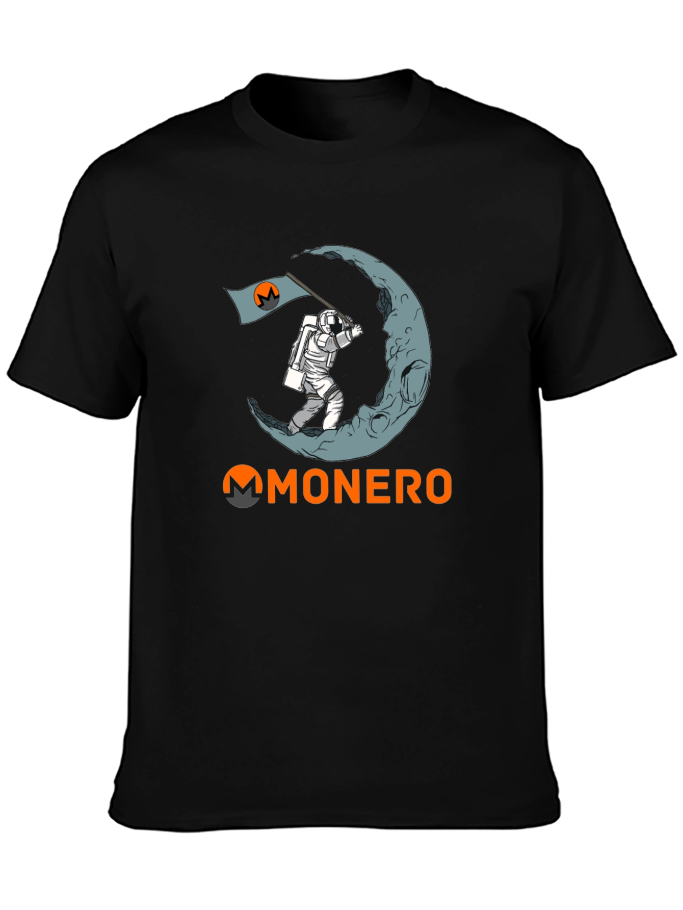 Monero Astronaut T-Shirt - To the Moon!