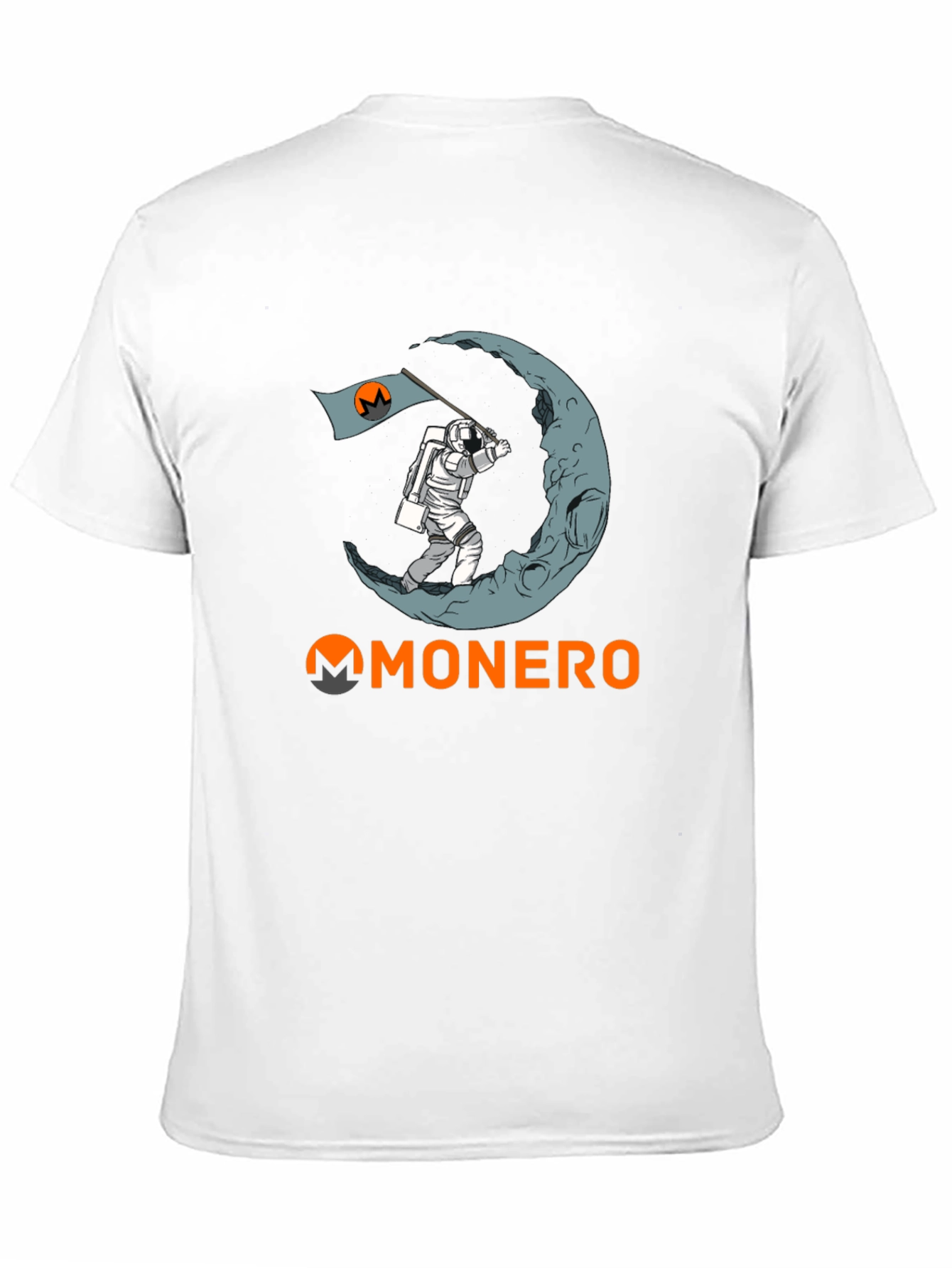 Monero Astronaut T-Shirt - To the Moon!