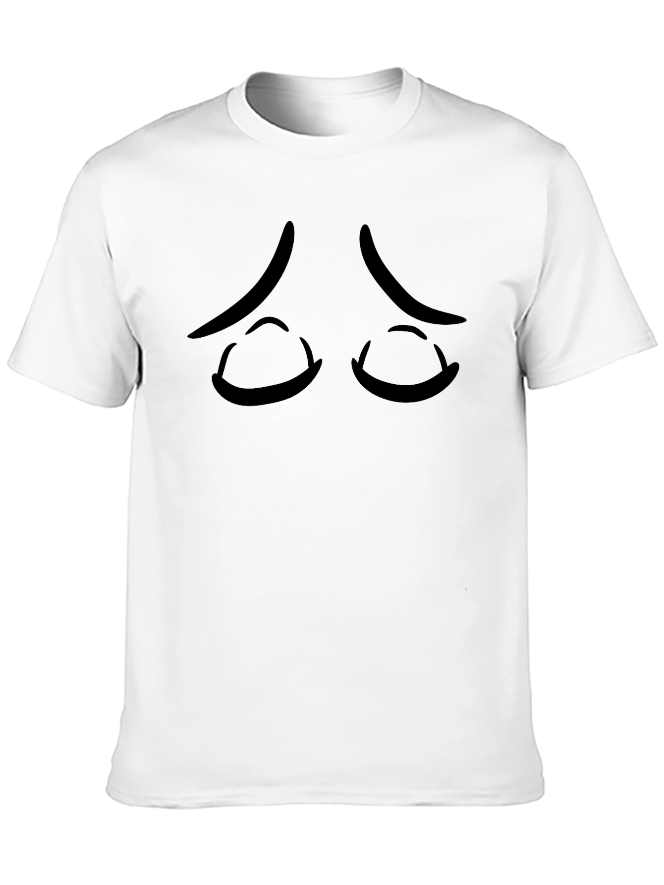 Sad Emoji Graphic Tee - Express Yourself!