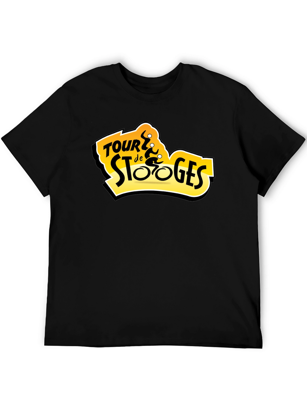 Tour de Stooges Black T-Shirt