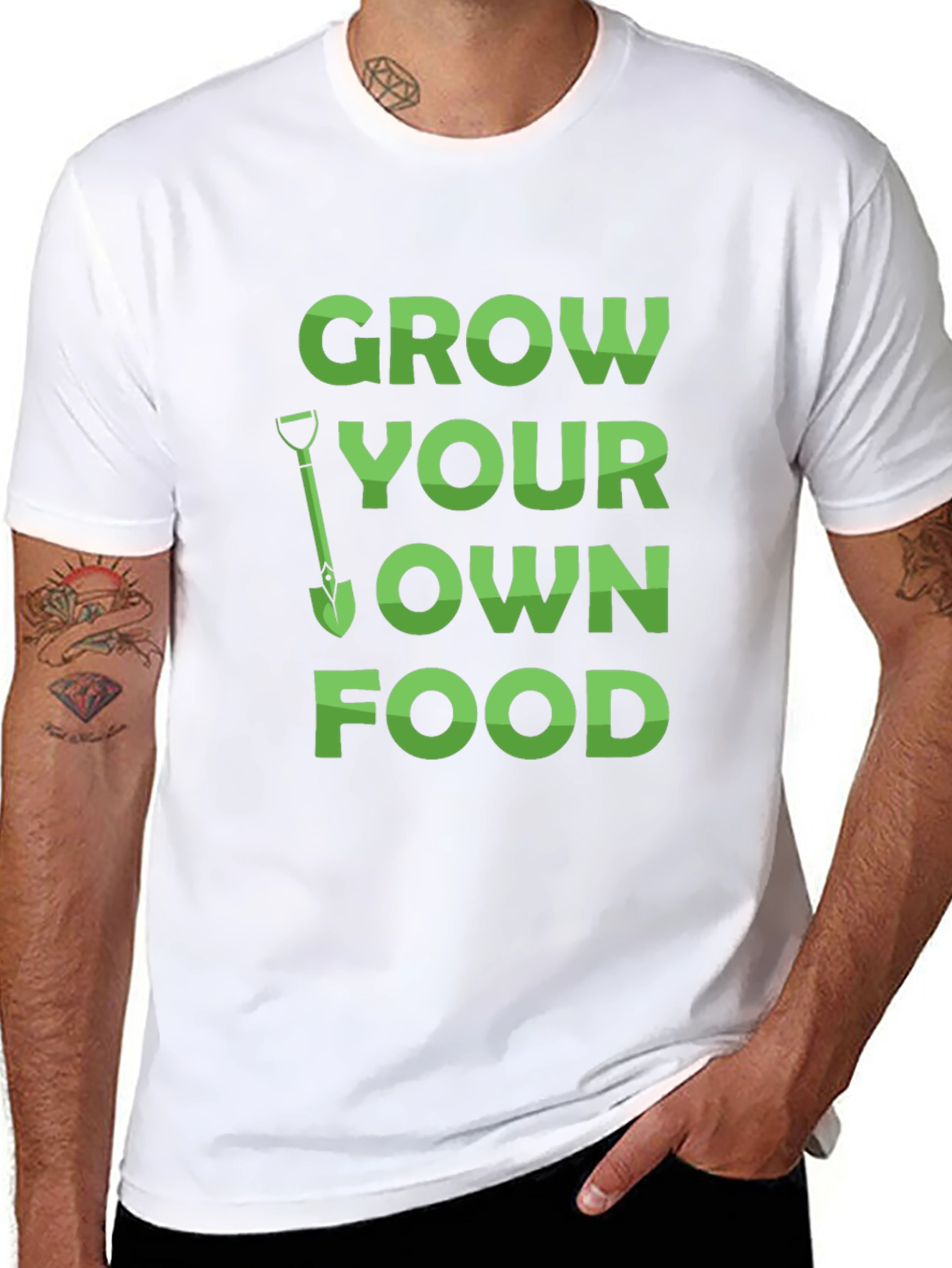 Grow Your Own Food T-Shirt - Gardening Tee
