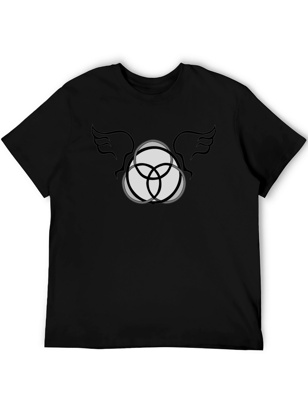 Abstract Wings T-Shirt - Modern Graphic Tee