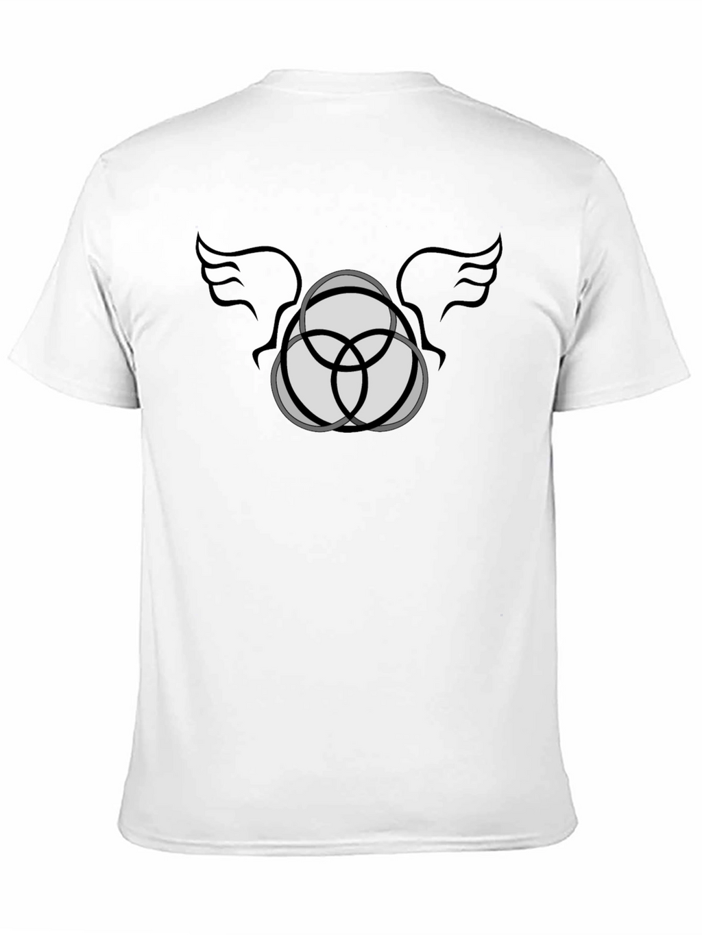 Abstract Wings T-Shirt - Modern Graphic Tee