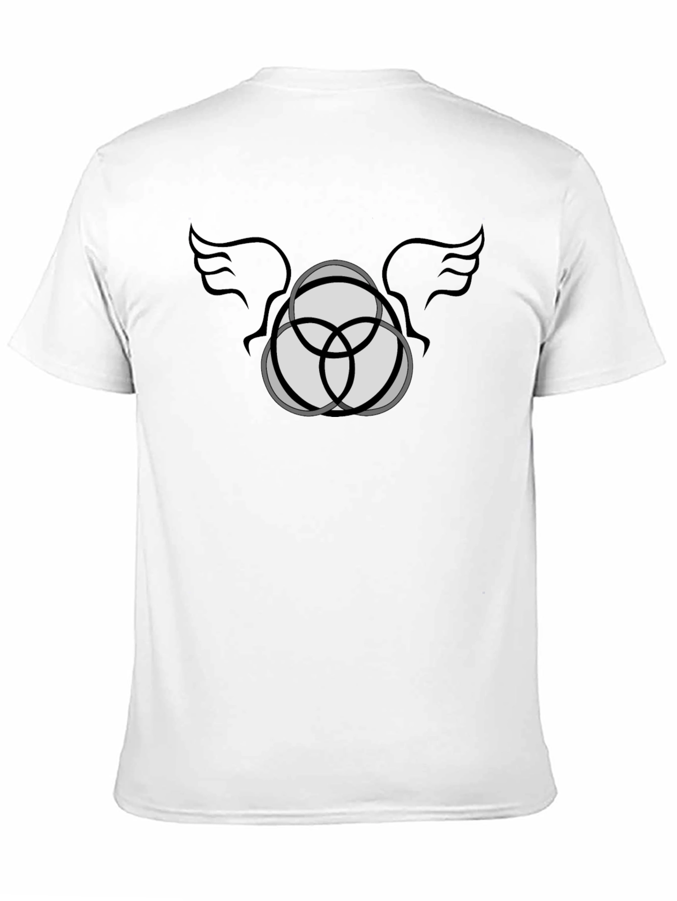 Abstract Wings T-Shirt - Modern Graphic Tee