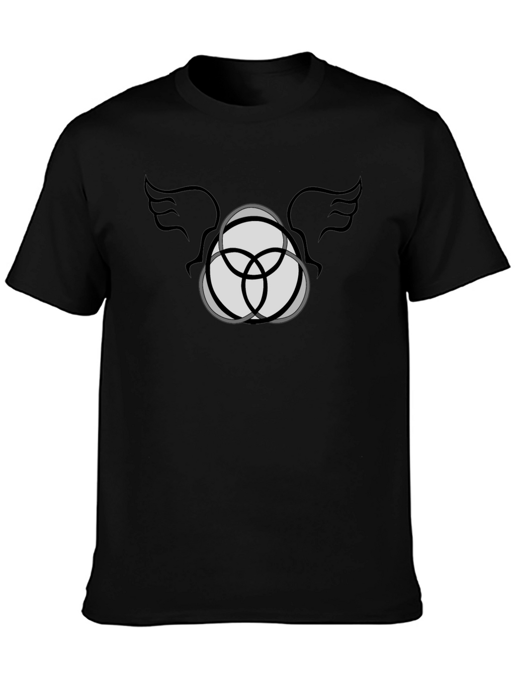 Abstract Wings T-Shirt - Modern Graphic Tee