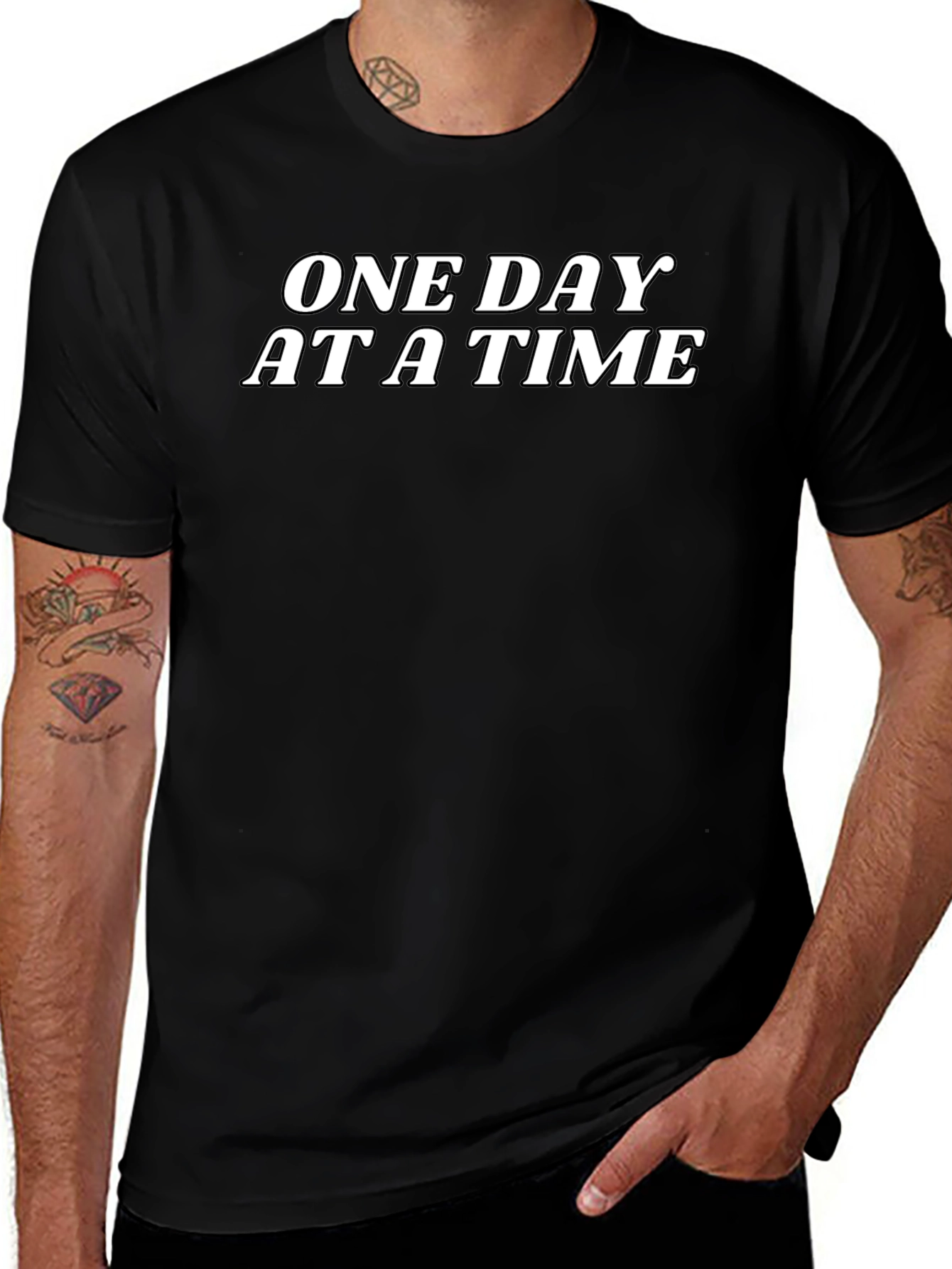 One Day At A Time Graphic T-Shirt