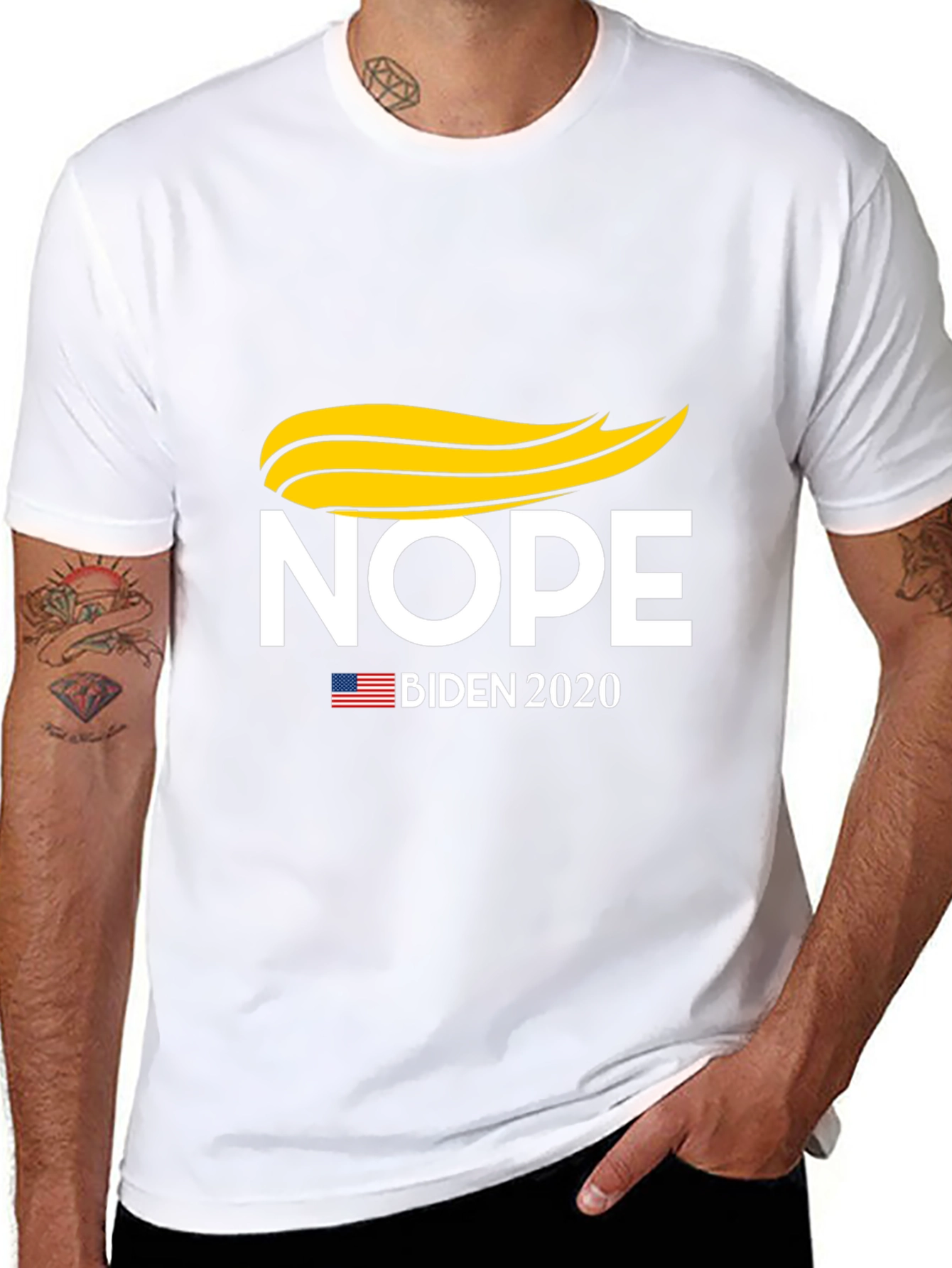 Nope Biden 2020 Anti-Trump T-Shirt