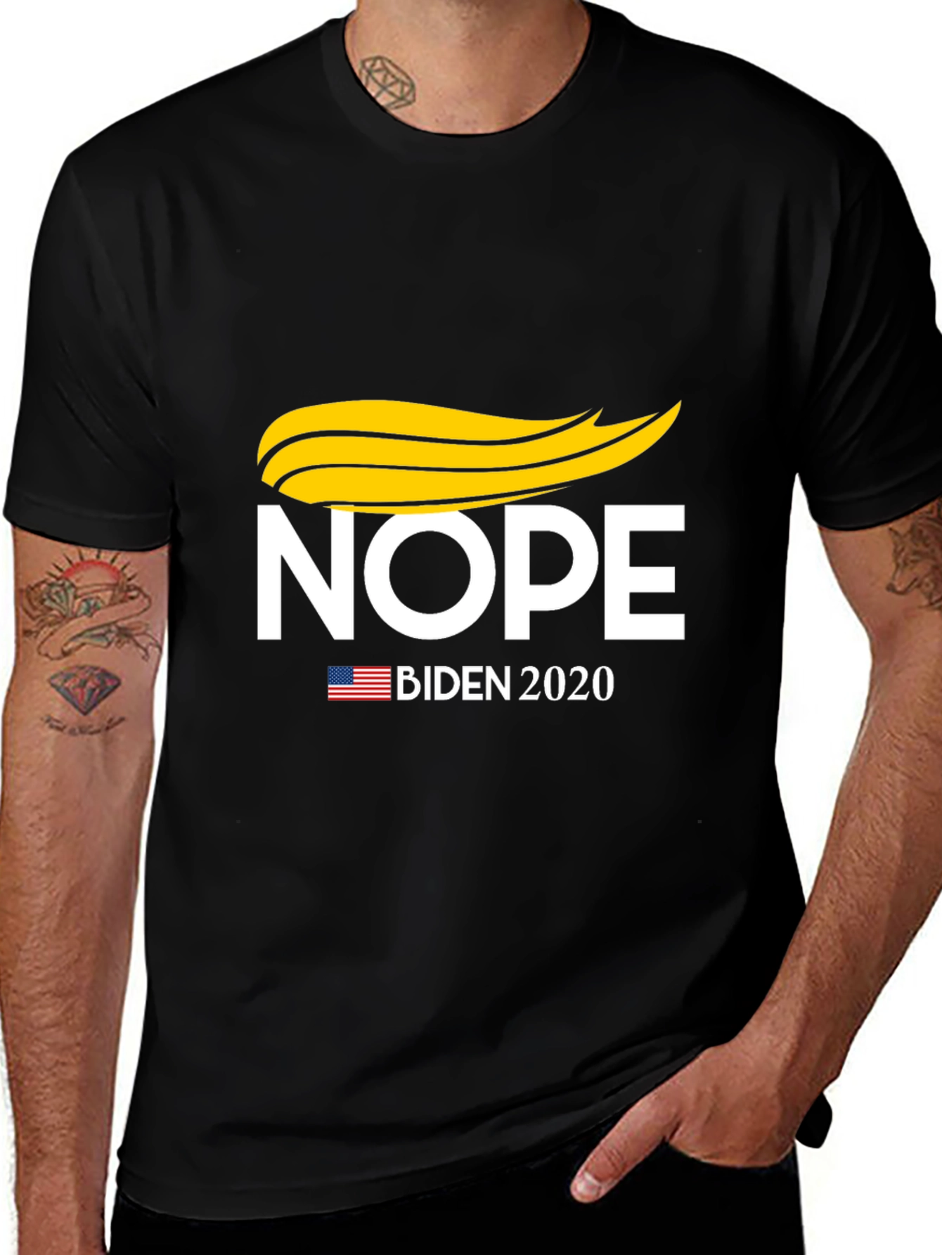 Nope Biden 2020 Anti-Trump T-Shirt