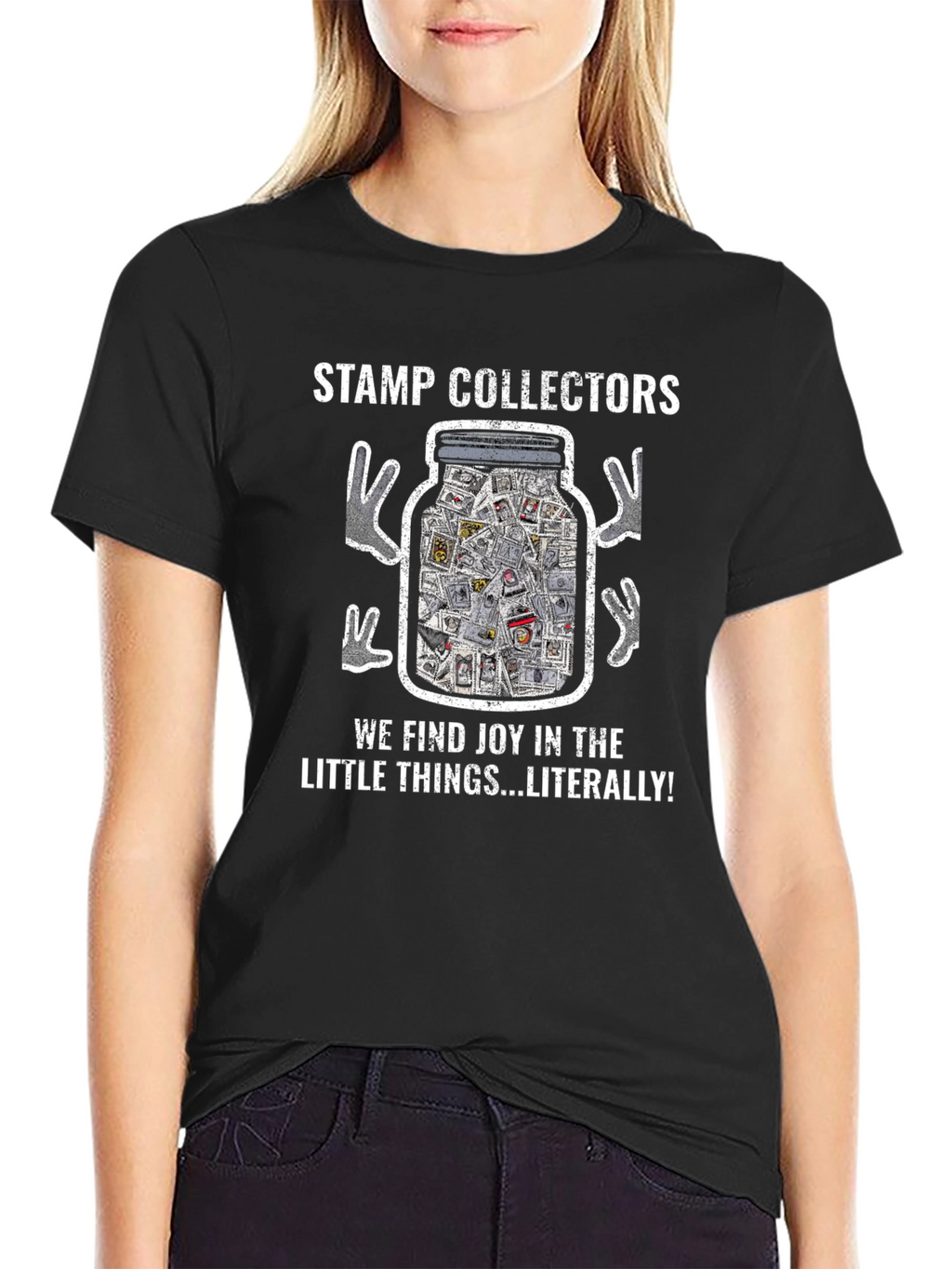 Stamp Collectors T-Shirt - Little Things Joy Tee