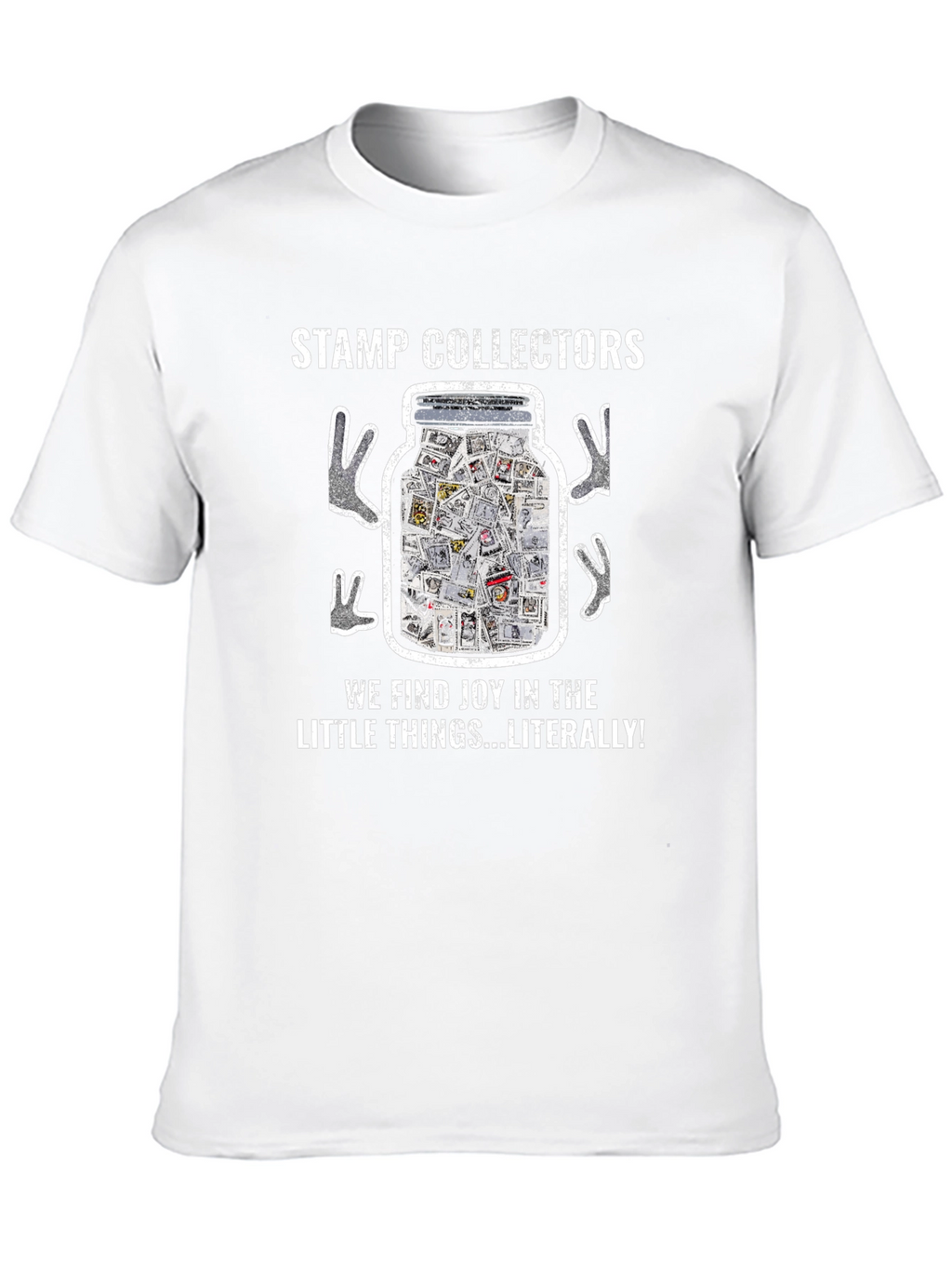 Stamp Collectors T-Shirt - Little Things Joy Tee