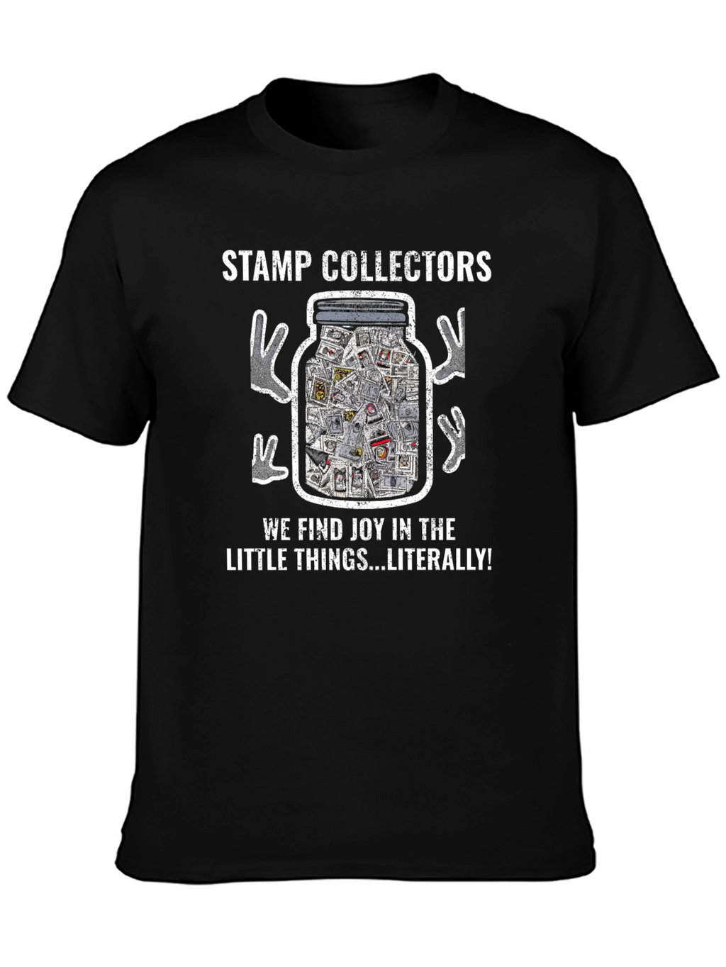 Stamp Collectors T-Shirt - Little Things Joy Tee