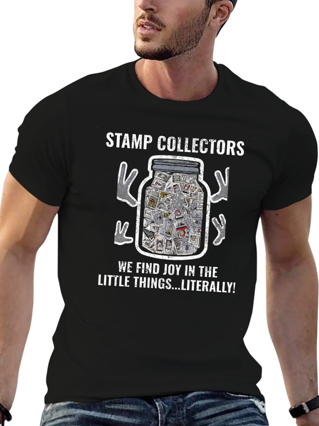 Stamp Collectors T-Shirt - Little Things Joy Tee