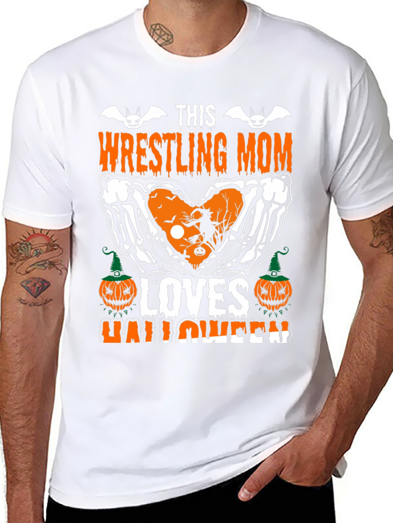 Wrestling Mom Halloween T-Shirt