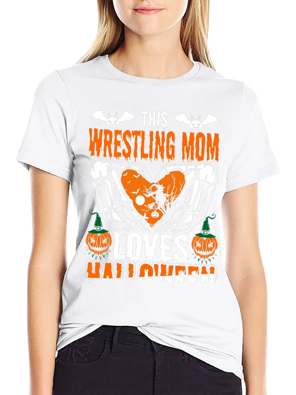 Wrestling Mom Halloween T-Shirt