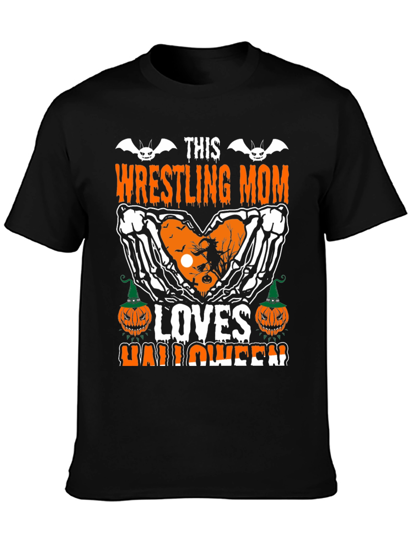 Wrestling Mom Halloween T-Shirt
