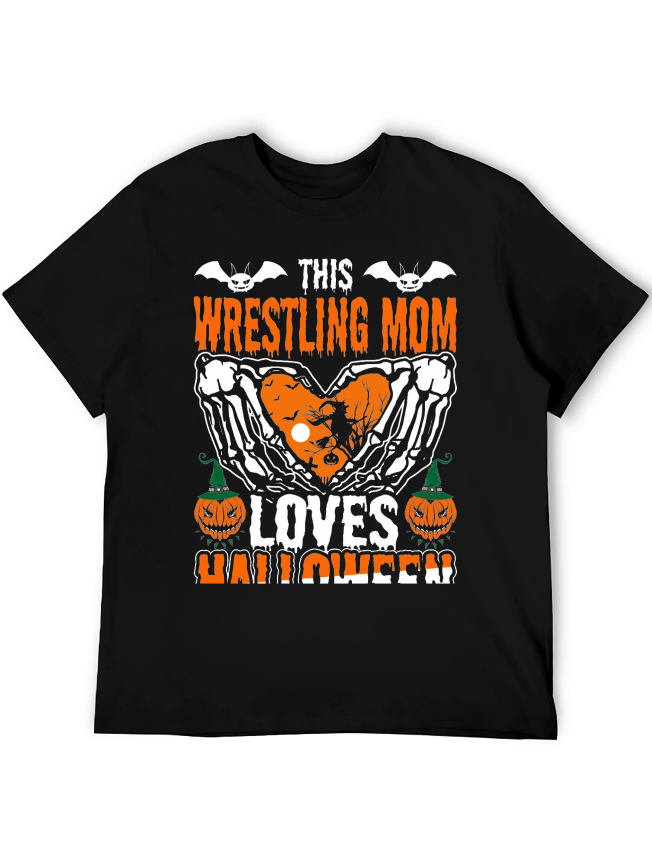 Wrestling Mom Halloween T-Shirt