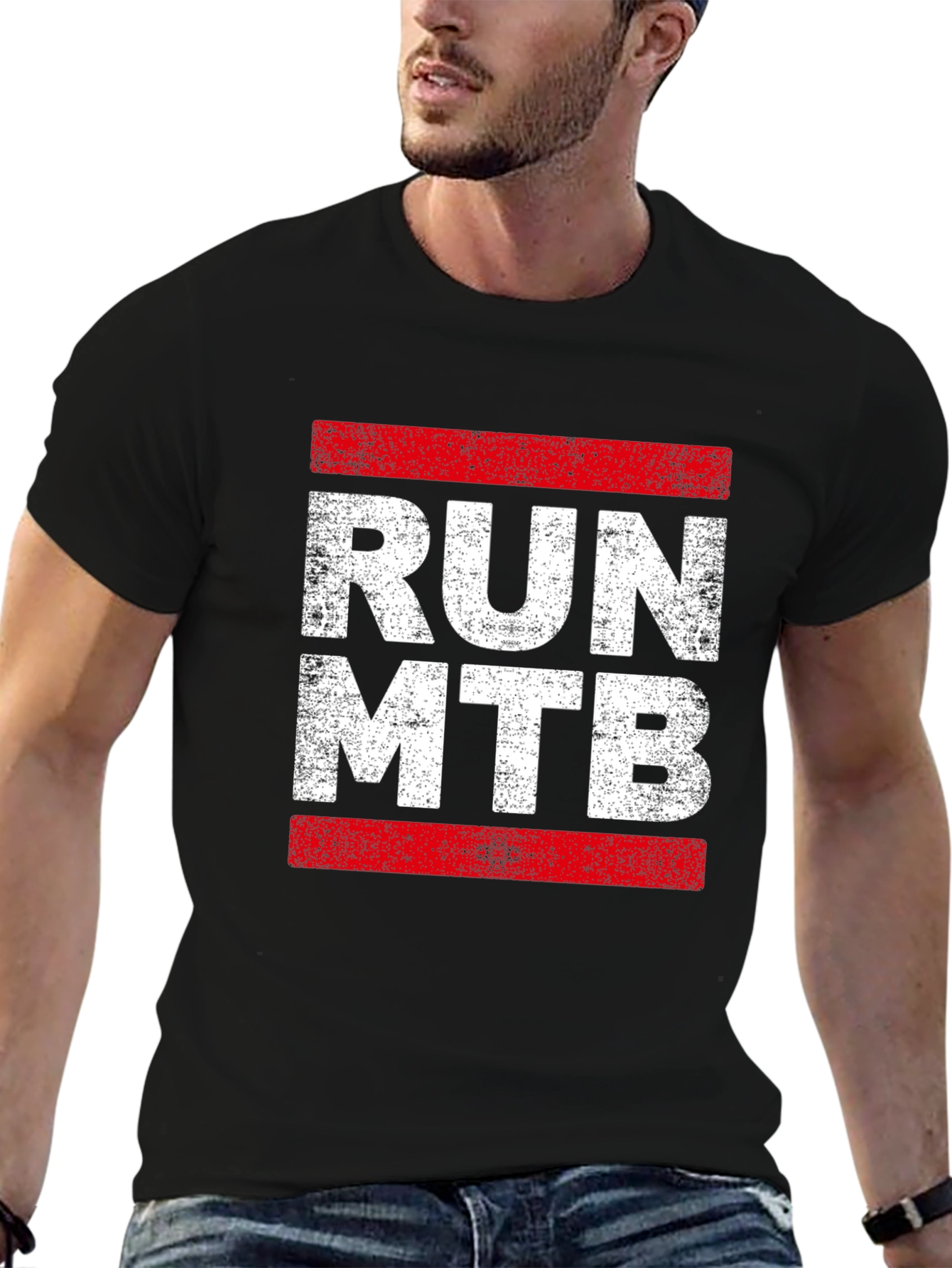 Run MTB Graphic T-Shirt