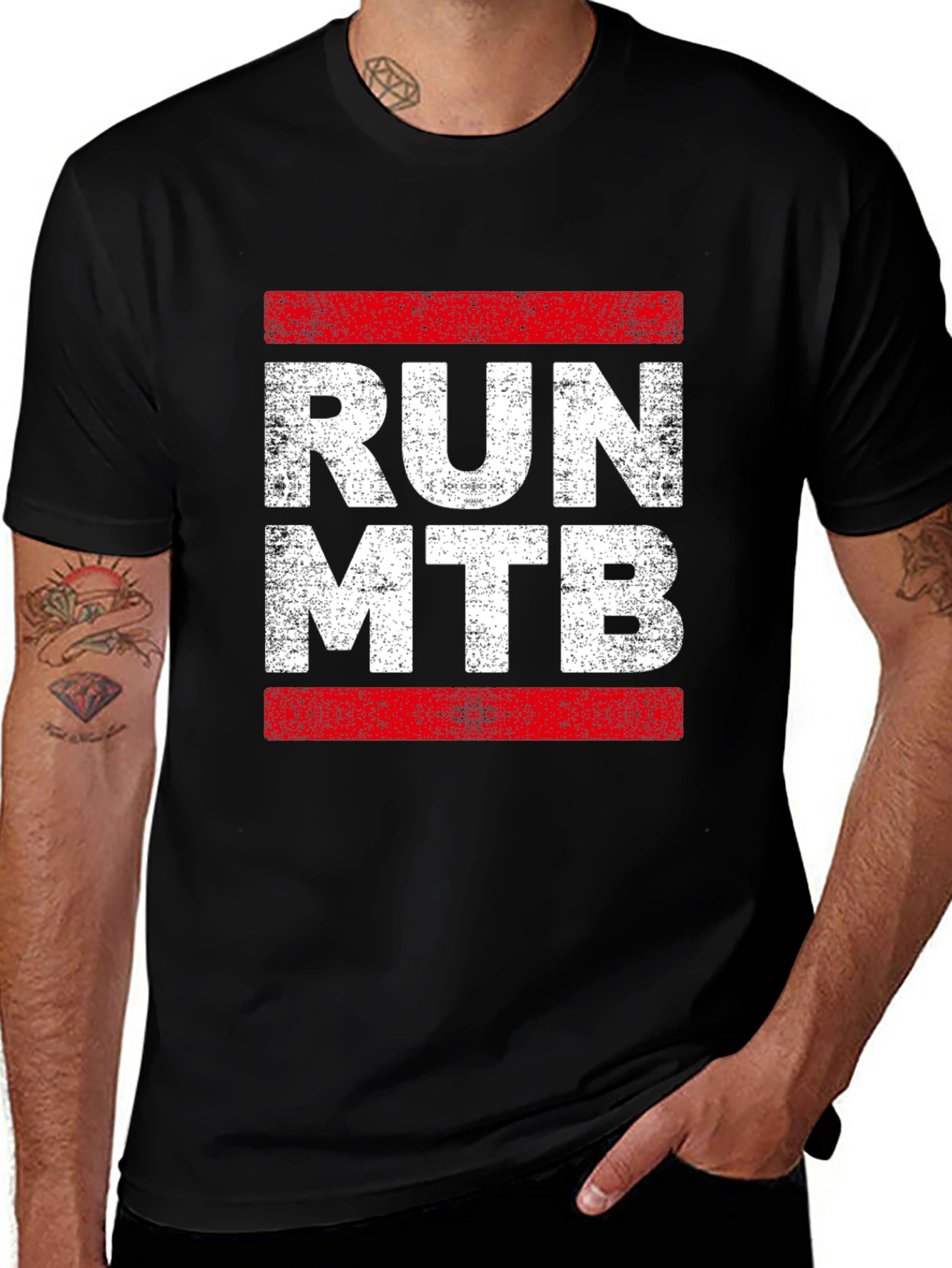 Run MTB Graphic T-Shirt
