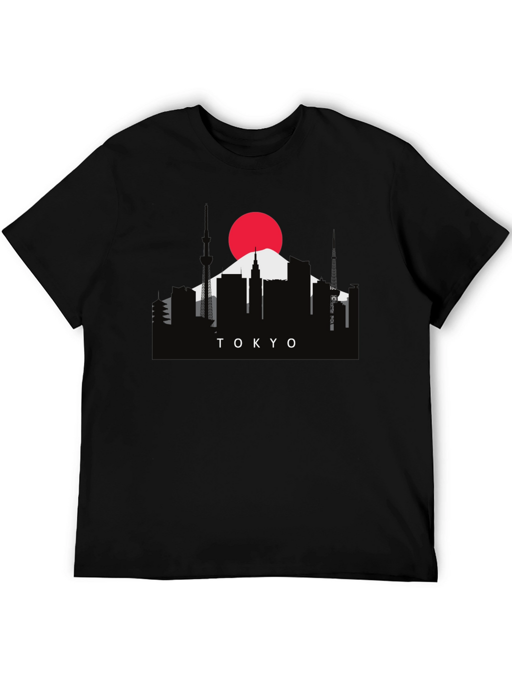 Tokyo Skyline Graphic Tee - Japan Inspired Shirt