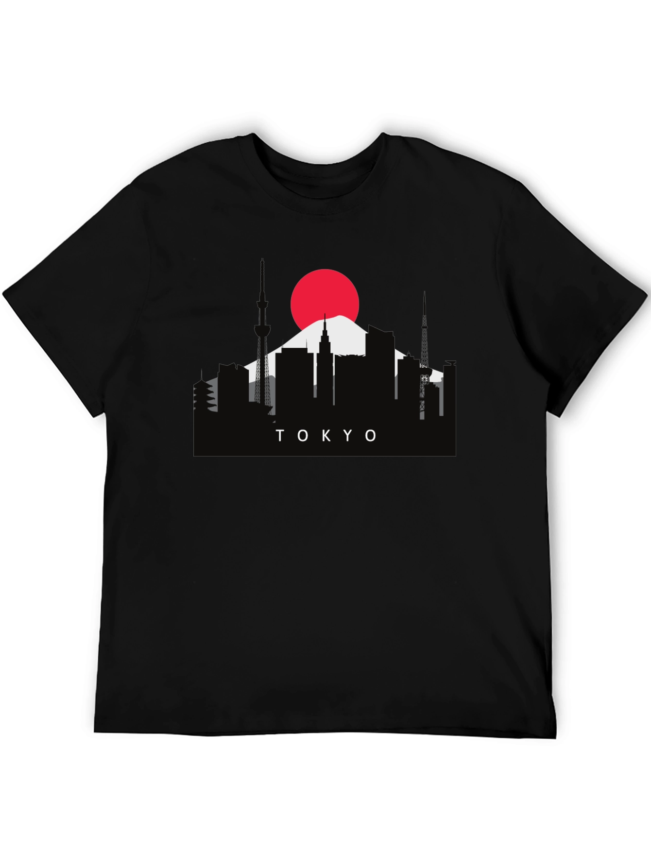 Tokyo Skyline Graphic Tee - Japan Inspired Shirt