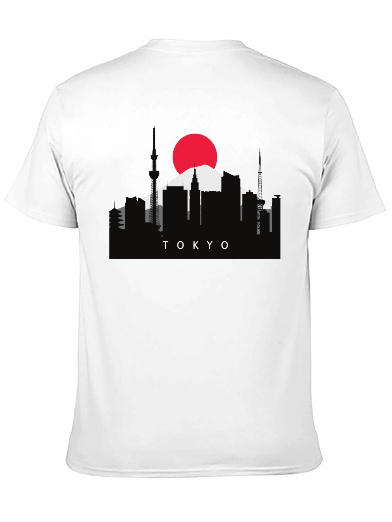 Tokyo Skyline Graphic Tee - Japan Inspired Shirt
