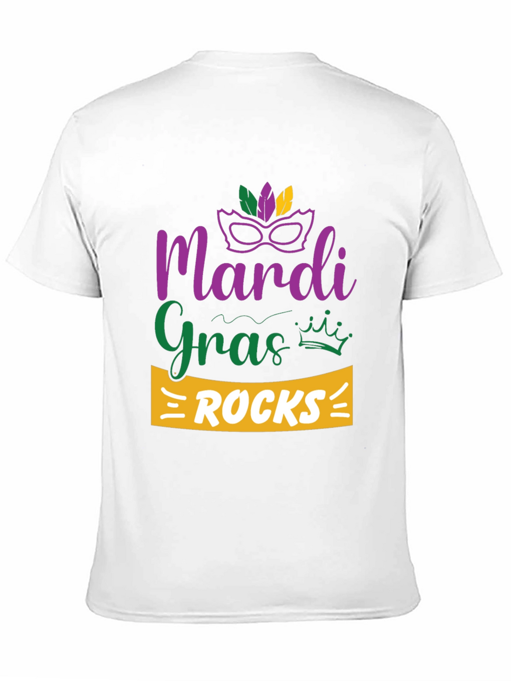 Mardi Gras Rocks T-Shirt - Celebration Tee