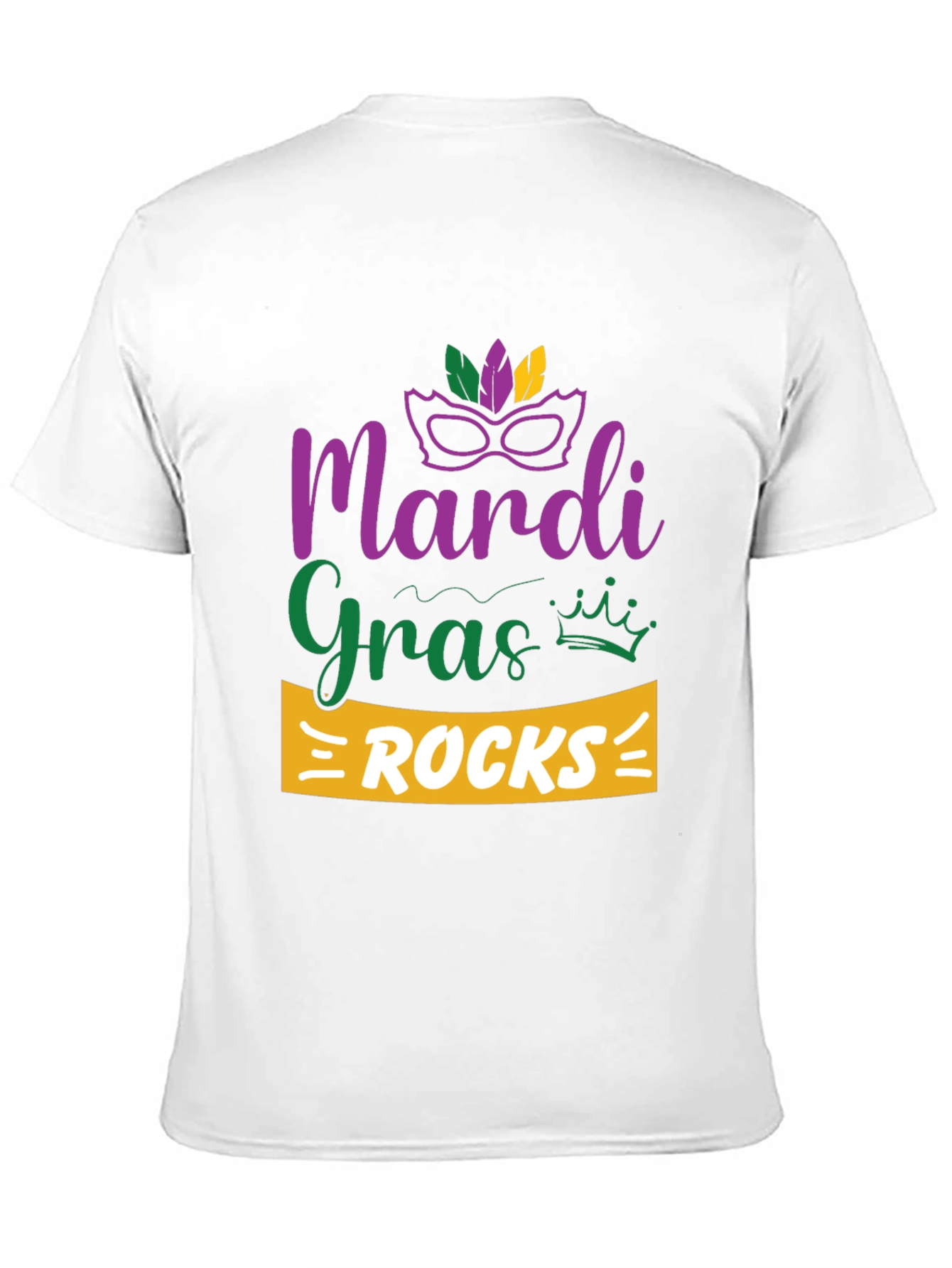Mardi Gras Rocks T-Shirt - Celebration Tee