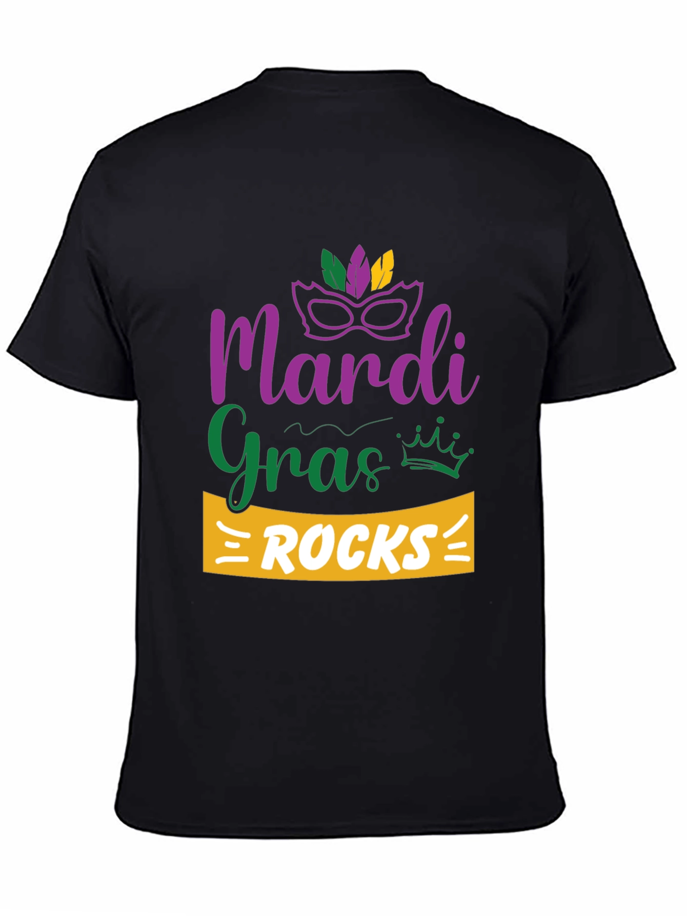 Mardi Gras Rocks T-Shirt - Celebration Tee