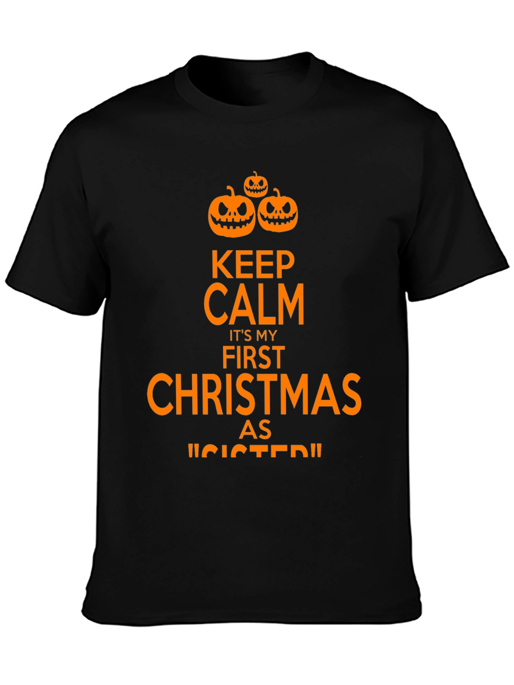 Keep Calm First Halloween T-Shirt