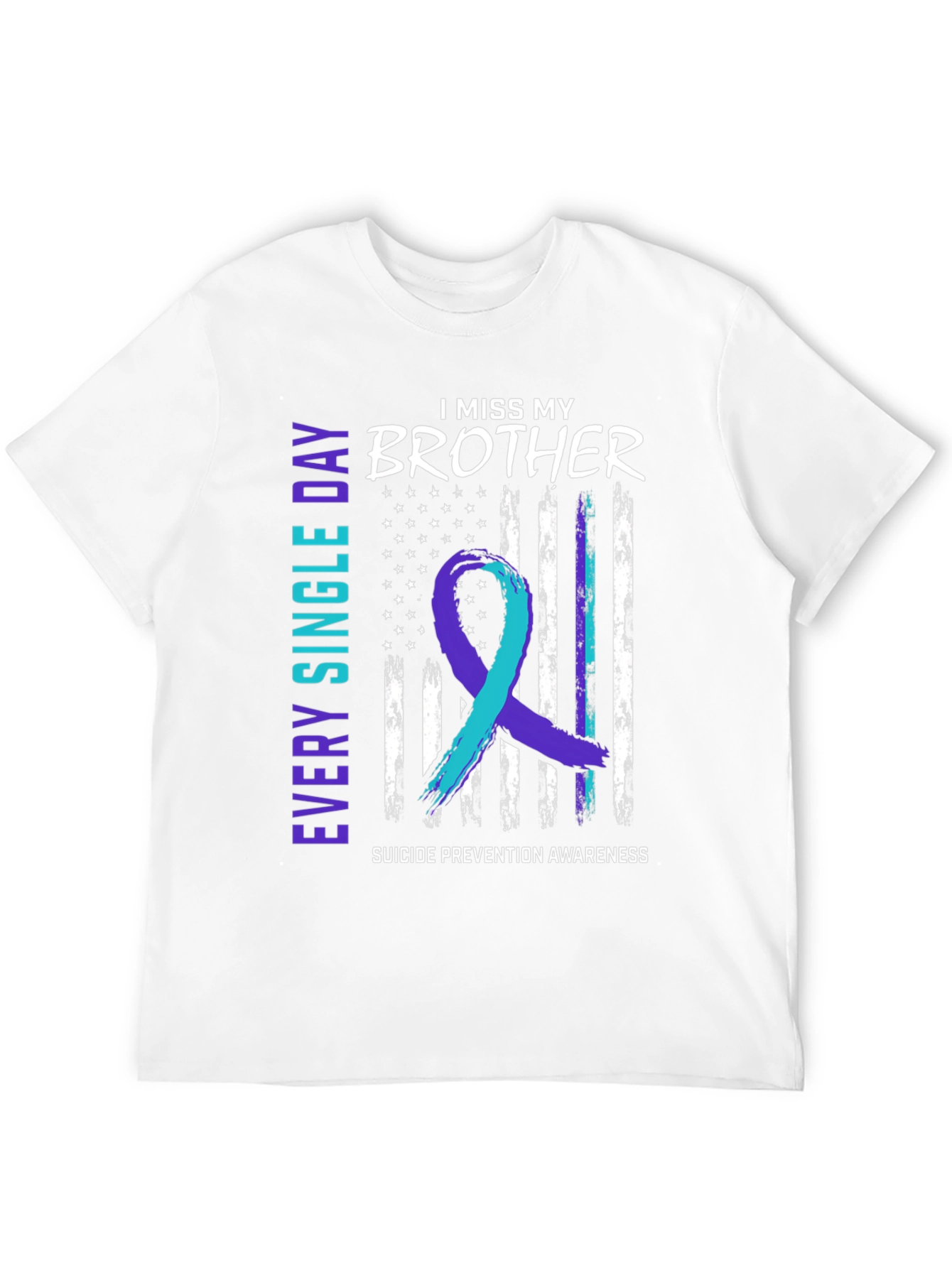 I Miss My Brother Suicide Awareness T-Shirt